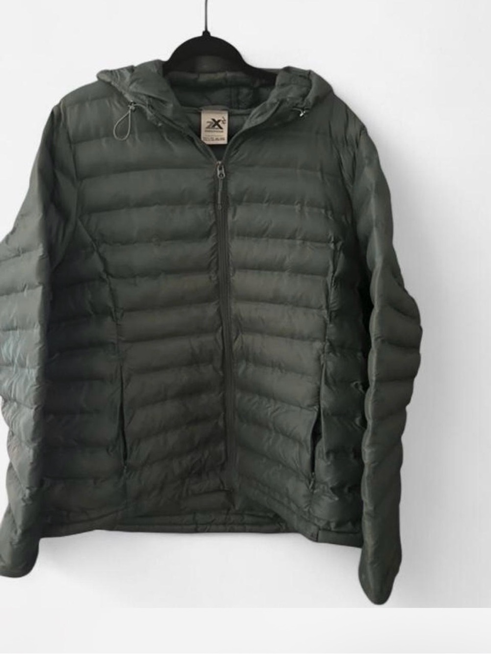 ZeroXposur Packable Hooded Puffer Jacket - Olive Green